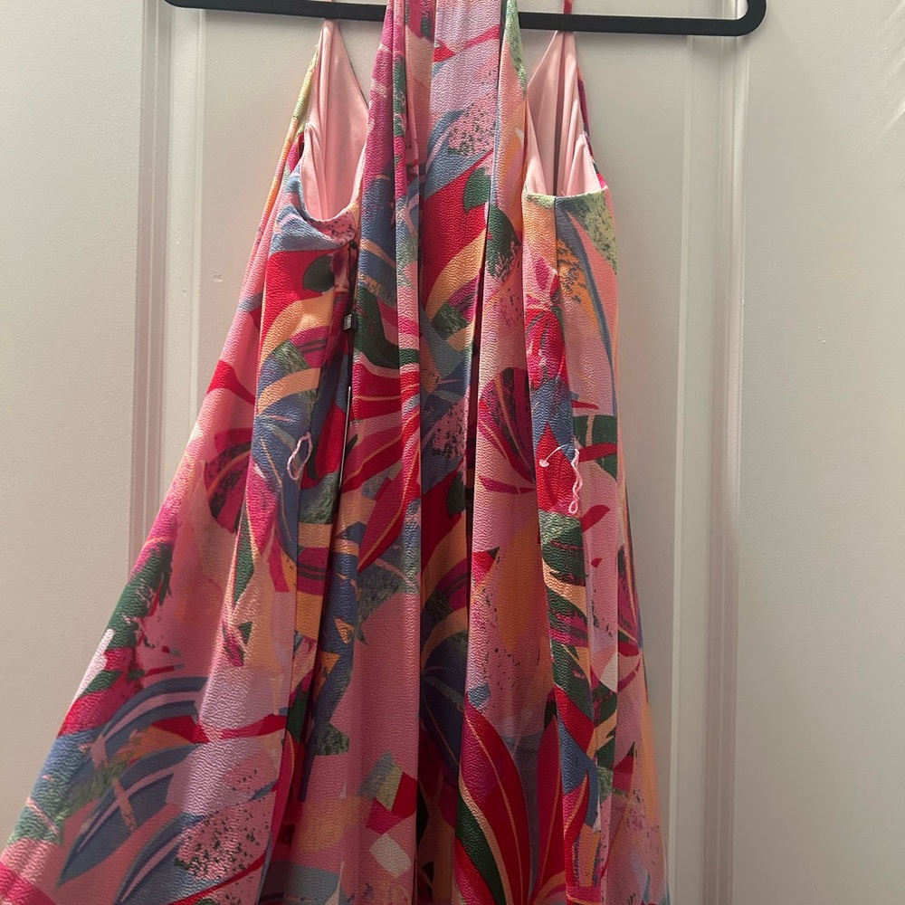 Laundry By Shelli Segal Multicolor Abstract Dress